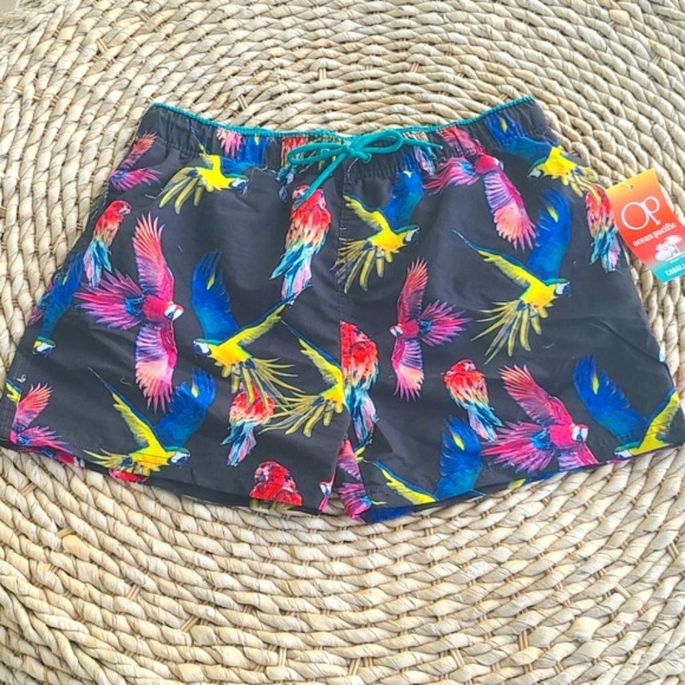 Ocean Pacific Board Shorts - Parrots